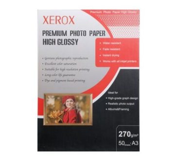 کاغذ عکس زیراکس high glossy