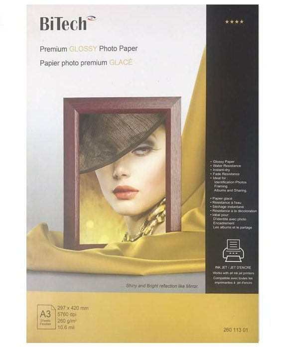 کاغذ بای تک مدل Glossy