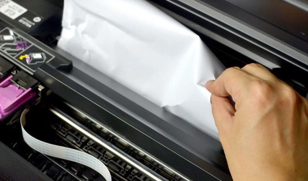 گیر کردن کاغذ داخل پرینتر کانن4410