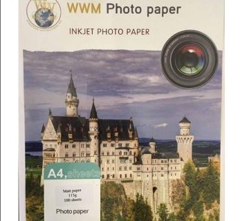 کاغذ عکس ورلدواید Matte 115G