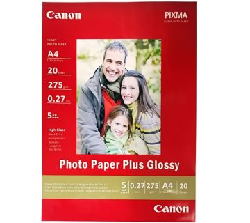 کاغذ گلاسه چاپ عکس کانن