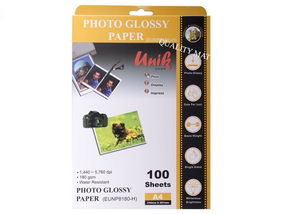 کاغذ چاپ عکس مات یونیک 3070