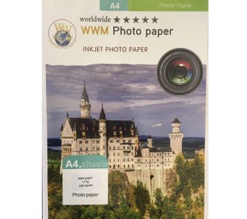 کاغذ عکس ورلدوایدMatte G130