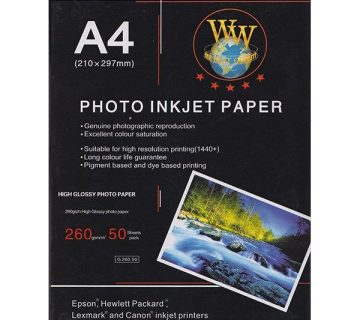 کاغذ گلاسه ورلد واید G260.50