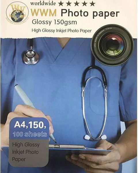 کاغذ عکس ورلدواید Glossy